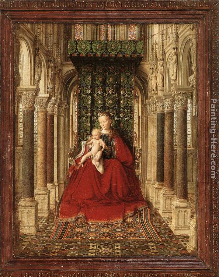 Jan van Eyck Small Triptych [detail central panel] painting anysize 50% ...